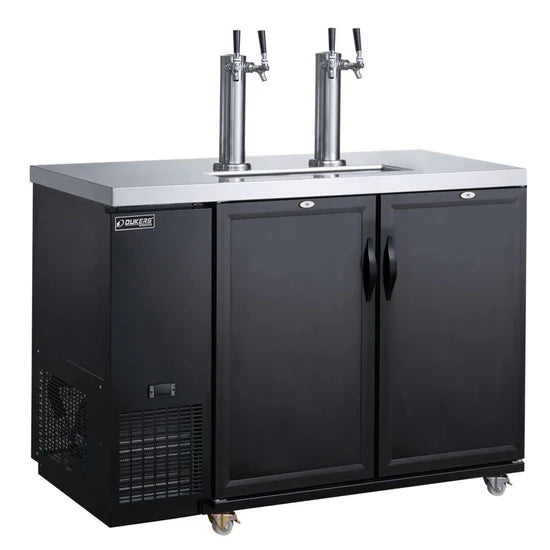 Dual Tap Kegerator Beer Dispenser