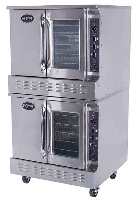 Double Convection Oven Gas, Standard Depth, 38"w