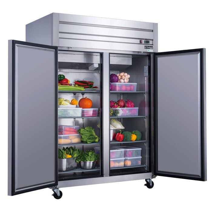 Top Mount (2) Two Door Refrigerator