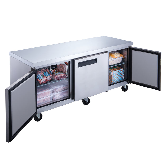 Undercounter Freezer - 72in