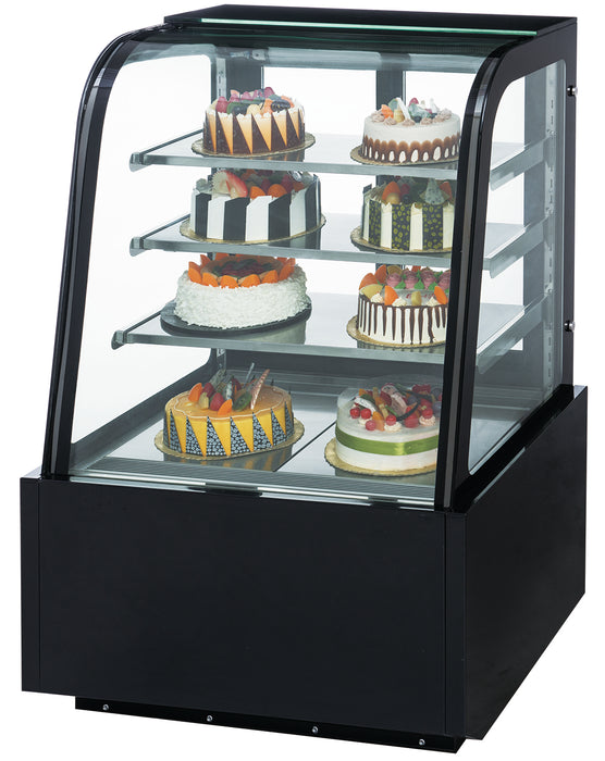 Curve Glass Bakery Cases - 36in