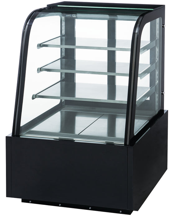 Curve Glass Bakery Cases - 36in