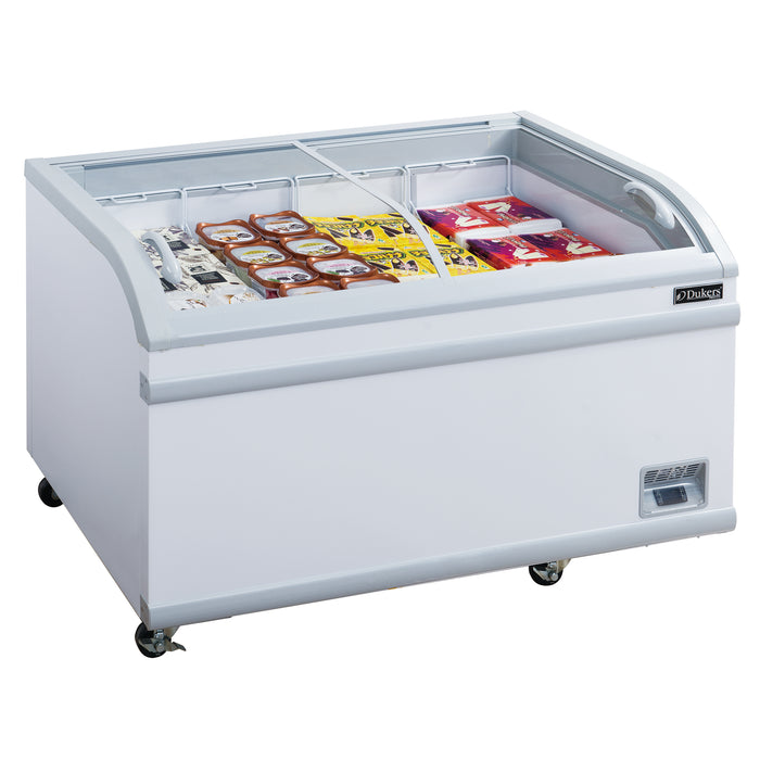 Curved Sliding Lids Chest Freezers - 56in