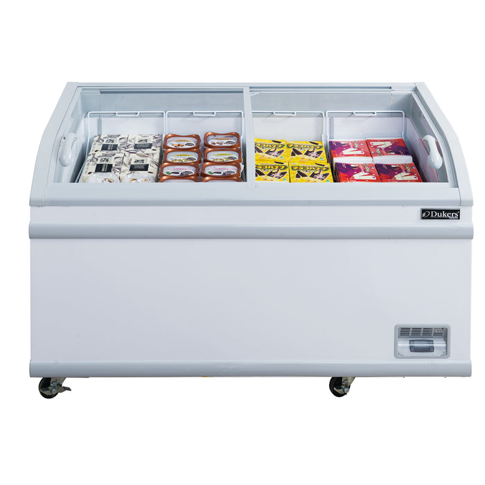 Curved Sliding Lids Chest Freezers - 56in