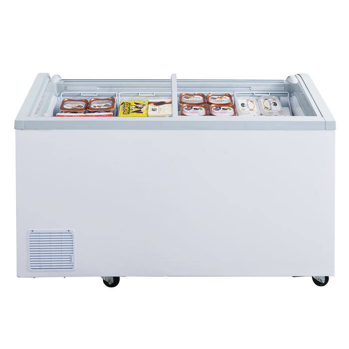 Curved Sliding Lids Chest Freezers - 56in