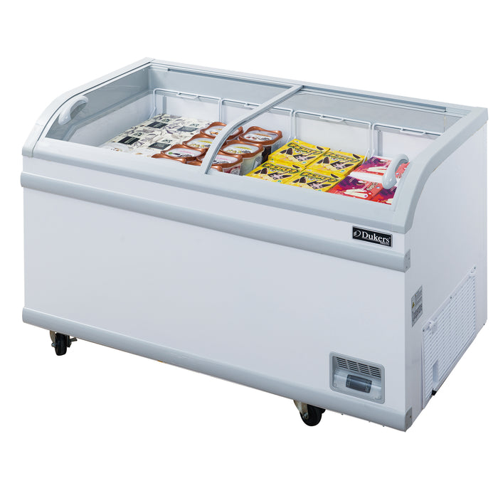 Curved Sliding Lids Chest Freezers - 56in