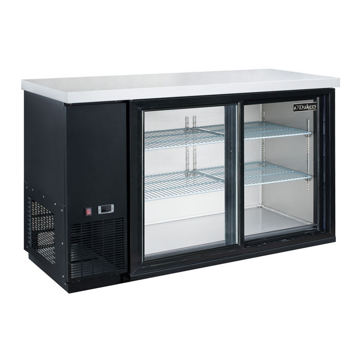 Back Bar Cooler - Solid Door - (HINGED DOOR) 72in