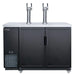 Dual Tap Kegerator Beer Dispenser